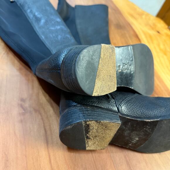 Tory Burch Seldon Over The Knee Women's Riding Boots 8M Leather Designer - Picture 11 of 11